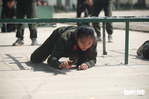 Thao trường khắc nghiệt của các chiến sĩ công an tương lai - Ảnh 5. Thao trường khắc nghiệt của các chiến sĩ công an tương lai - Ảnh 5.