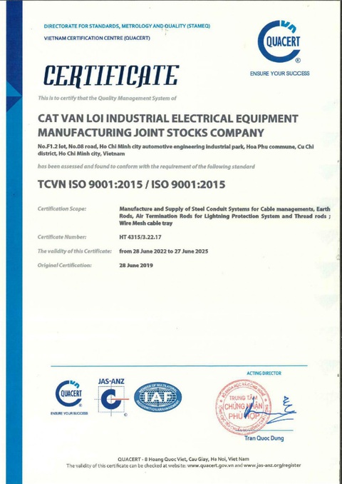 Tại sao ống thép luồn dây điện CVL đạt chuẩn IEC 61386 được tin dùng? - Ảnh 3. Tại sao ống thép luồn dây điện CVL đạt chuẩn IEC 61386 được tin dùng? - Ảnh 3.
