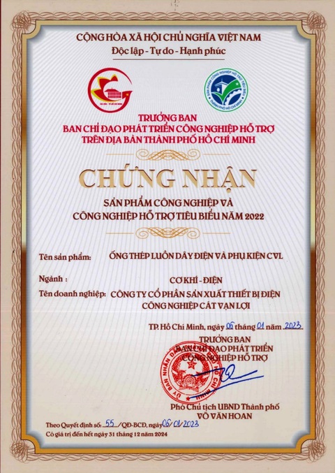 Tại sao ống thép luồn dây điện CVL đạt chuẩn IEC 61386 được tin dùng? - Ảnh 4. Tại sao ống thép luồn dây điện CVL đạt chuẩn IEC 61386 được tin dùng? - Ảnh 4.