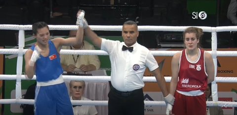 Nguyễn Thị Tâm tiếp tục thắng tuyệt đối tại giải boxing thế giới - Ảnh 2. Nguyễn Thị Tâm tiếp tục thắng tuyệt đối tại giải boxing thế giới - Ảnh 2.