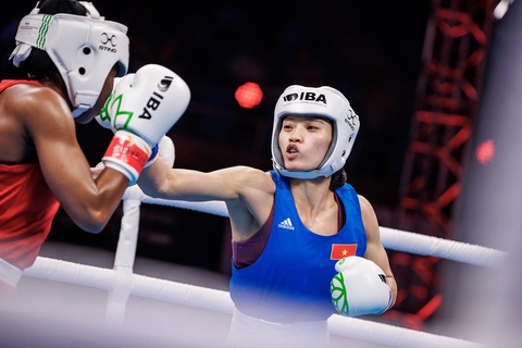 Nguyễn Thị Tâm tiếp tục thắng tuyệt đối tại giải boxing thế giới - Ảnh 1. Nguyễn Thị Tâm tiếp tục thắng tuyệt đối tại giải boxing thế giới - Ảnh 1.