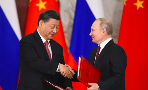Ông Putin: Quan hệ Nga - Trung đang ở điểm cao nhất trong lịch sử - Ảnh 1. Ông Putin: Quan hệ Nga - Trung đang ở điểm cao nhất trong lịch sử - Ảnh 1.