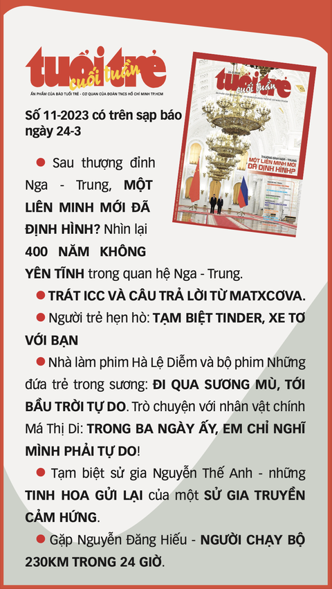 Tin tức sáng 23-3: 5.000 vé tàu giảm giá 20%; Cuối tuần cấm nhiều đường trung tâm TP.HCM - Ảnh 8. Tin tức sáng 23-3: 5.000 vé tàu giảm giá 20%; Cuối tuần cấm nhiều đường trung tâm TP.HCM - Ảnh 8.