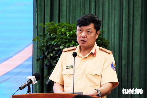 Trưởng Phòng CSGT TP.HCM: Cán bộ vi phạm, cản trở xử phạt sẽ gửi thông báo đến cơ quan công tác - Ảnh 1. Trưởng Phòng CSGT TP.HCM: Cán bộ vi phạm, cản trở xử phạt sẽ gửi thông báo đến cơ quan công tác - Ảnh 1.
