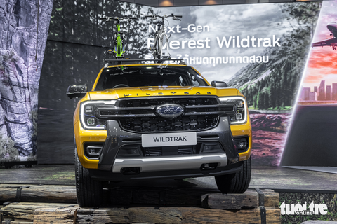 Ford Everest Wildtrak chốt giá 1,5 tỉ đồng tại Việt Nam: SUV 7 chỗ đắt nhất phân khúc - Ảnh 4. Ford Everest Wildtrak chốt giá 1,5 tỉ đồng tại Việt Nam: SUV 7 chỗ đắt nhất phân khúc - Ảnh 4.