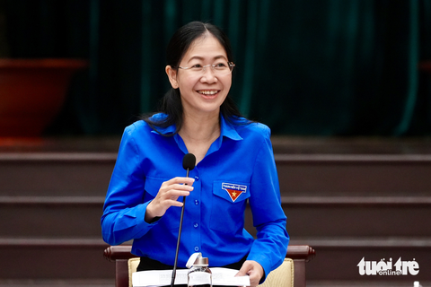 Bí thư Thành Đoàn TP. HCM Phan Thi Thanh Phương - Ảnh: HỮU HẠNH Bí thư Thành Đoàn TP. HCM Phan Thi Thanh Phương - Ảnh: HỮU HẠNH