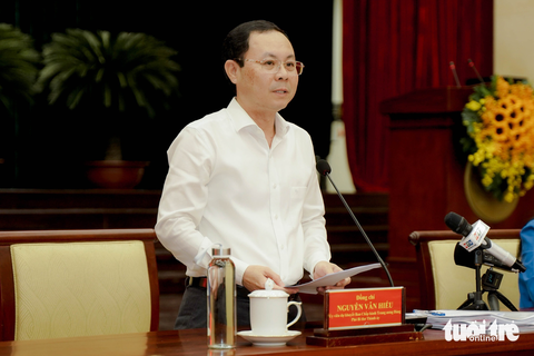 Ông Nguyễn Văn Hiếu, phó bí thư Thành Ủy TP.HCM phát biểu tổng kết - Ảnh: THANH HIỆP Ông Nguyễn Văn Hiếu, phó bí thư Thành Ủy TP.HCM phát biểu tổng kết - Ảnh: THANH HIỆP