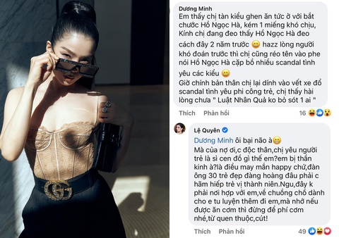 Hú hồn nghe Lệ Quyên mắng anti-fan là đồ thần kinh - Ảnh 3. Hú hồn nghe Lệ Quyên mắng anti-fan là đồ thần kinh - Ảnh 3.
