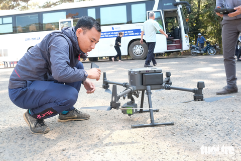 Dùng công nghệ Lidar giám sát chất lượng thi công đèo Prenn - Ảnh 2. Dùng công nghệ Lidar giám sát chất lượng thi công đèo Prenn - Ảnh 2.