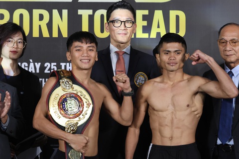 Trương Đình Hoàng, Lê Hữu Toàn bảo vệ đai WBA châu Á - Ảnh 3. Trương Đình Hoàng, Lê Hữu Toàn bảo vệ đai WBA châu Á - Ảnh 3.