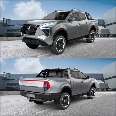 Nissan Navara mới có thể ra mắt năm 2025, nhìn đậm chất tương lai - Ảnh 3. Nissan Navara mới có thể ra mắt năm 2025, nhìn đậm chất tương lai - Ảnh 3.