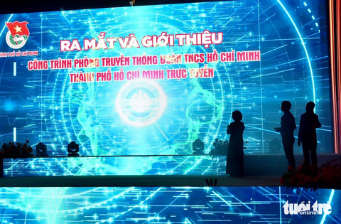 Ra mắt phòng truyền thống Đoàn TNCS Hồ Chí Minh TP.HCM trực tuyến - Ảnh: T.T.D. Ra mắt phòng truyền thống Đoàn TNCS Hồ Chí Minh TP.HCM trực tuyến - Ảnh: T.T.D.