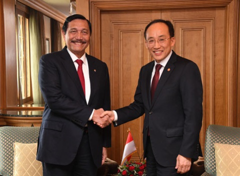 Indonesia, Hàn Quốc thúc đẩy hợp tác đầu tư xe điện và du lịch - Ảnh 1. Indonesia, Hàn Quốc thúc đẩy hợp tác đầu tư xe điện và du lịch - Ảnh 1.