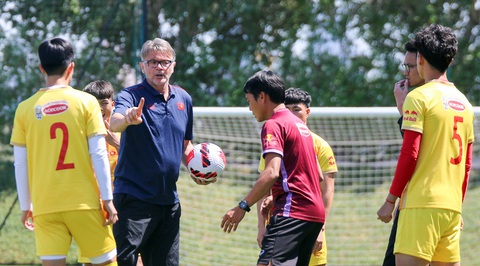 Chờ U23 Việt Nam lột xác ở Doha Cup 2023 - Ảnh 1. U23 Việt Nam tích cực tập luyện cho trận đấu với U23 UAE - Ảnh: VFF