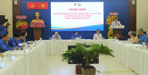 Trường Đoàn Lý Tự Trọng: 50 năm ươm tạo cán bộ thanh niên - Ảnh 3. Trường Đoàn Lý Tự Trọng: 50 năm ươm tạo cán bộ thanh niên - Ảnh 3.