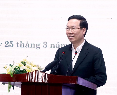 Chủ tịch nước Võ Văn Thưởng dự gặp mặt truyền thống cựu cán bộ Đoàn - Ảnh 1. Chủ tịch nước Võ Văn Thưởng dự gặp mặt truyền thống cựu cán bộ Đoàn - Ảnh 1.