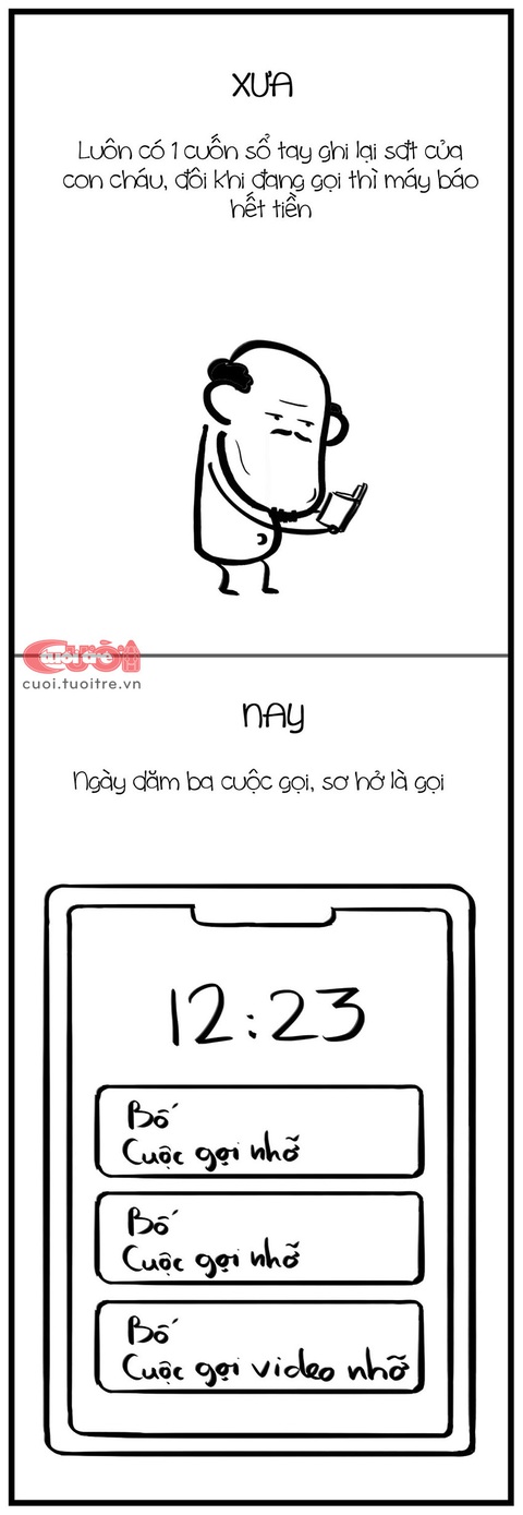 Người già trong thời smartphone: Xưa và nay - Ảnh 1. Người già trong thời smartphone: Xưa và nay - Ảnh 1.