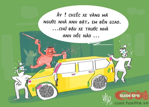 Xe ô tô vừa đậu trước cửa đã bị phun sơn - Ảnh 1. Xe ô tô vừa đậu trước cửa đã bị phun sơn - Ảnh 1.