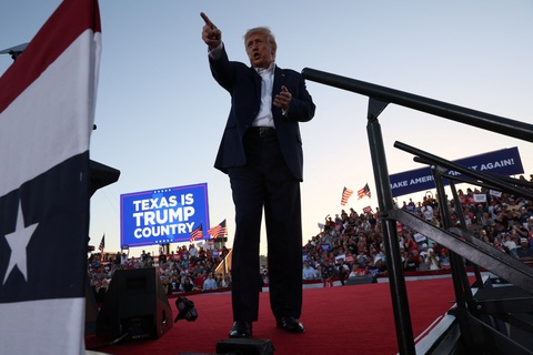 Ông Trump gửi thông điệp gì trong cuộc vận động tranh cử tổng thống đầu tiên? - Ảnh 2. Ông Trump gửi thông điệp gì trong cuộc vận động tranh cử tổng thống đầu tiên? - Ảnh 2.