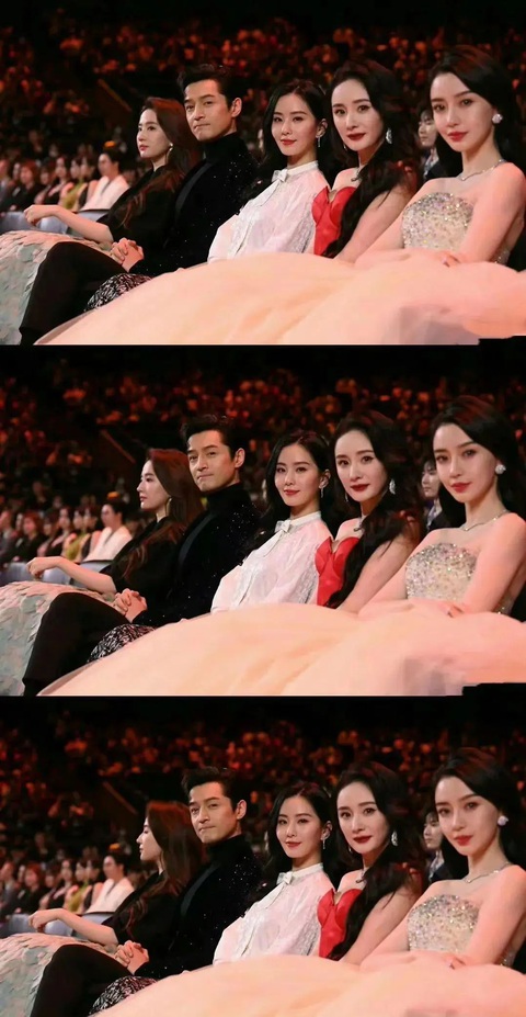 Đêm hội Weibo: Dương Mịch né tránh Lưu Diệc Phi, Huỳnh Hiểu Minh sượng khi đụng Angelababy - Ảnh 5. Đêm hội Weibo: Dương Mịch né tránh Lưu Diệc Phi, Huỳnh Hiểu Minh sượng khi đụng Angelababy - Ảnh 5.