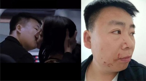 Chuyên gia kỹ xảo bị đánh ghen vì ghép cảnh hôn Địch Lệ Nhiệt Ba - Ảnh 2. Chuyên gia kỹ xảo bị đánh ghen vì ghép cảnh hôn Địch Lệ Nhiệt Ba - Ảnh 2.