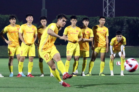 U23 Việt Nam sẵn sàng cho trận gặp U23 Kyrgyzstan - Ảnh 4. U23 Việt Nam sẵn sàng cho trận gặp U23 Kyrgyzstan - Ảnh 4.