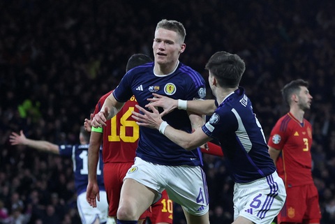 Cầm bóng 75%, Tây Ban Nha vẫn thua Scotland 0-2 - Ảnh 3. Cầm bóng 75%, Tây Ban Nha vẫn thua Scotland 0-2 - Ảnh 3.