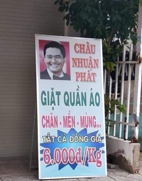 Ảnh vui 29-3: Châu Nhuận Phát sang Việt Nam... giặt quần áo - Ảnh 1. Ảnh vui 29-3: Châu Nhuận Phát sang Việt Nam... giặt quần áo - Ảnh 1.