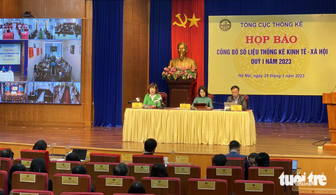 GDP quý 1 tăng 3,32%, nhưng khu vực công nghiệp và xây dựng suy giảm - Ảnh 1. GDP quý 1 tăng 3,32%, nhưng khu vực công nghiệp và xây dựng suy giảm - Ảnh 1.