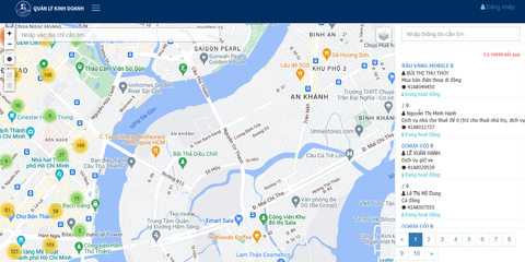 TP.HCM: Người dân quận 1 có thể tra thông tin cơ sở kinh doanh qua phần mềm WEBGIS - Ảnh 2. TP.HCM: Người dân quận 1 có thể tra thông tin cơ sở kinh doanh qua phần mềm WEBGIS - Ảnh 2.