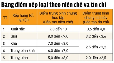 Quá nhiều sinh viên loại giỏi và xuất sắc! - Ảnh 2. Quá nhiều sinh viên loại giỏi và xuất sắc! - Ảnh 2.