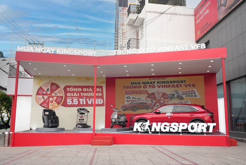 ‘Mua ngay KingSport trúng ô tô Vinfast VF8’ gây xôn xao mạng xã hội - Ảnh 3. ‘Mua ngay KingSport trúng ô tô Vinfast VF8’ gây xôn xao mạng xã hội - Ảnh 3.