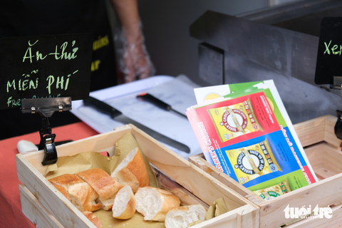 Thưởng thức vô vàn loại bánh ở lễ hội bánh mì Việt lần đầu tiên - Ảnh 7. Thưởng thức vô vàn loại bánh ở lễ hội bánh mì Việt lần đầu tiên - Ảnh 7.