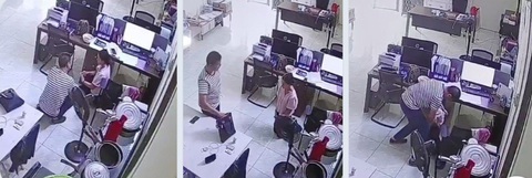 Camera ghi cảnh giám đốc người Trung Quốc sát hại nữ kế toán tại công ty - Ảnh 1. Camera ghi cảnh giám đốc người Trung Quốc sát hại nữ kế toán tại công ty - Ảnh 1.