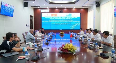 EVNSPC trao đổi hợp tác năng lượng với các doanh nghiệp Úc - Ảnh 1. EVNSPC trao đổi hợp tác năng lượng với các doanh nghiệp Úc - Ảnh 1.
