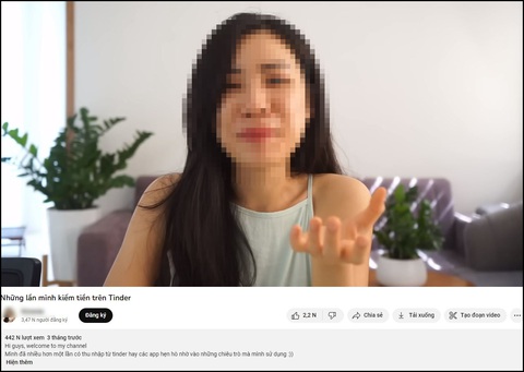 Nữ YouTuber khôn lỏi, chỉ cách kiếm tiền nhờ Tinder - Ảnh 1. Nữ YouTuber khôn lỏi, chỉ cách kiếm tiền nhờ Tinder - Ảnh 1.