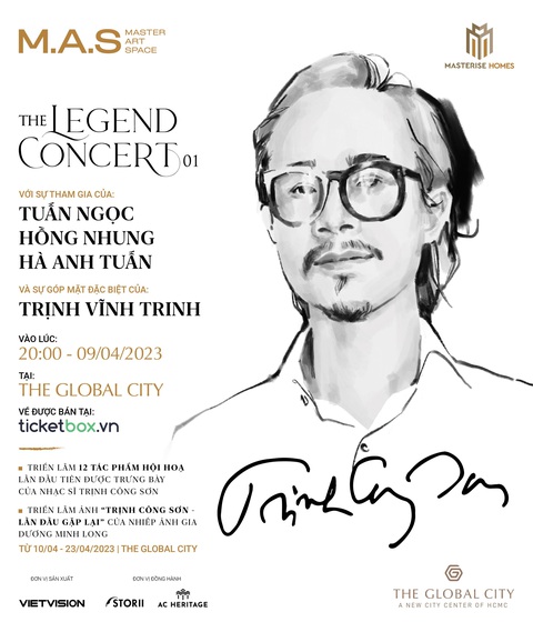 Ba thế hệ nghệ sĩ hát nhạc Trịnh Công Sơn tại The Legend Concert - Ảnh 1. Ba thế hệ nghệ sĩ hát nhạc Trịnh Công Sơn tại The Legend Concert - Ảnh 1.