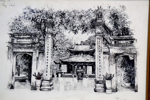 Chàng họa sĩ trẻ thơ Nam Long và những bức vẽ nâng niu cuộc đời - Ảnh 5. Chàng họa sĩ trẻ thơ Nam Long và những bức vẽ nâng niu cuộc đời - Ảnh 5.