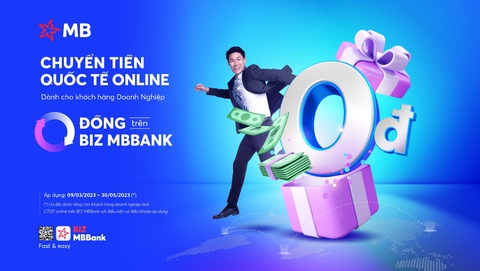 Tính năng chuyển tiền quốc tế online 0 đồng trên BIZ MBBank - Ảnh 1. Tính năng chuyển tiền quốc tế online 0 đồng trên BIZ MBBank - Ảnh 1.
