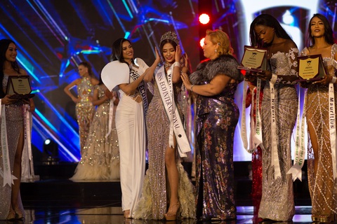 Nguyễn Thanh Hà giành vương miện Miss Eco International 2023 - Ảnh 2. Nguyễn Thanh Hà giành vương miện Miss Eco International 2023 - Ảnh 2.