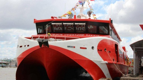 Từ ngày 18-3, khai thác tuyến tàu cao tốc Cà Mau - Nam Du - Phú Quốc - Ảnh 1. Từ ngày 18-3, khai thác tuyến tàu cao tốc Cà Mau - Nam Du - Phú Quốc - Ảnh 1.