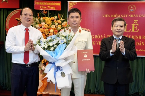 Ông Nguyễn Đức Thái làm viện trưởng Viện KSND TP.HCM - Ảnh 1. Ông Nguyễn Đức Thái làm viện trưởng Viện KSND TP.HCM - Ảnh 1.