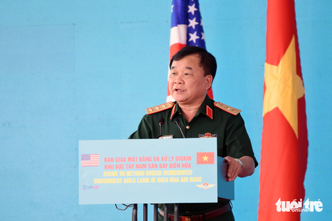 Bàn giao gần 3ha đất đã qua xử lý dioxin ở sân bay Biên Hòa - Ảnh 3. Bàn giao gần 3ha đất đã qua xử lý dioxin ở sân bay Biên Hòa - Ảnh 3.