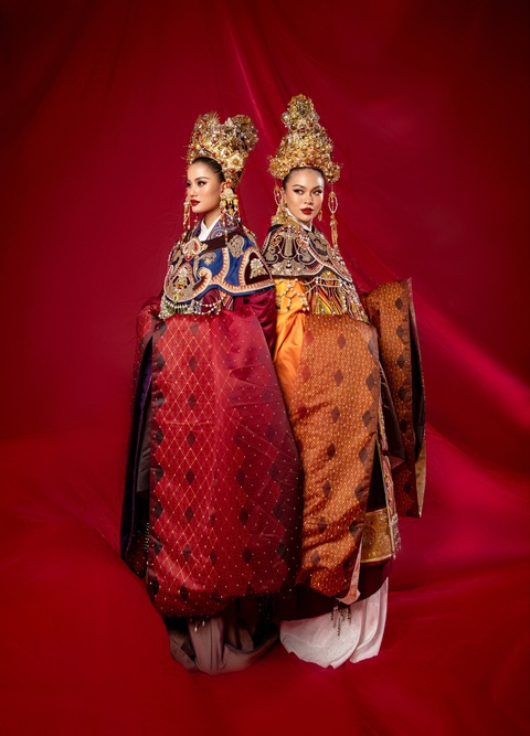 Bầu 9 tháng, Mâu Thủy vẫn hóa thân Nguyên phi Ỷ Lan - Ảnh 11. Bầu 9 tháng, Mâu Thủy vẫn hóa thân Nguyên phi Ỷ Lan - Ảnh 11.