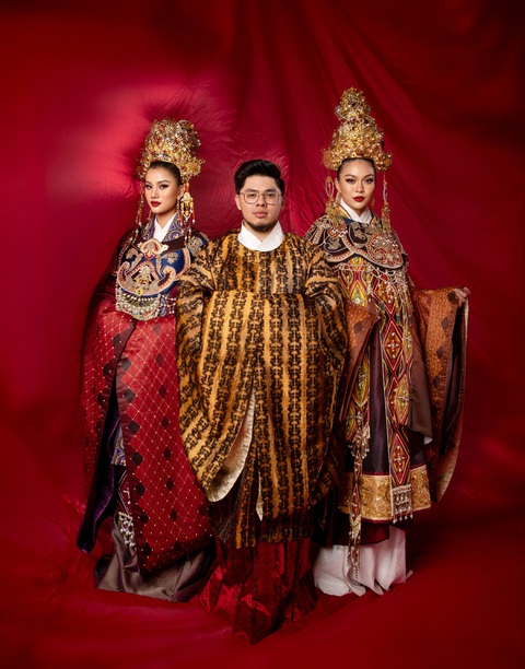 Bầu 9 tháng, Mâu Thủy vẫn hóa thân Nguyên phi Ỷ Lan - Ảnh 6. Bầu 9 tháng, Mâu Thủy vẫn hóa thân Nguyên phi Ỷ Lan - Ảnh 6.