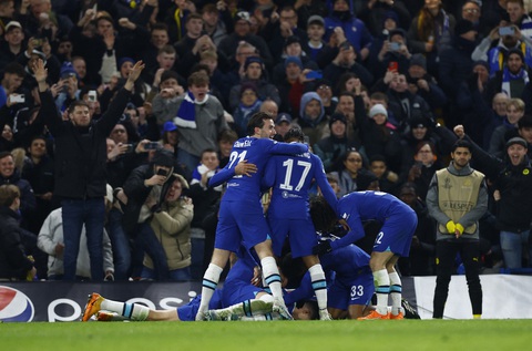 Đánh bại Dortmund 2-0, Chelsea vào tứ kết Champions League - Ảnh 1. Đánh bại Dortmund 2-0, Chelsea vào tứ kết Champions League - Ảnh 1.