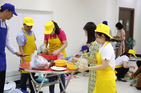 Hội thi ‘Mâm cơm ngày Chủ nhật’ trong Công nhân viên chức lao động - Ảnh 4. Hội thi ‘Mâm cơm ngày Chủ nhật’ trong Công nhân viên chức lao động - Ảnh 4.