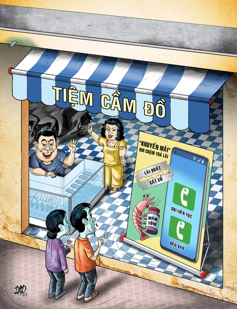 Dịch vụ cầm đồ biến tướng - Ảnh 1. Dịch vụ cầm đồ biến tướng - Ảnh 1.