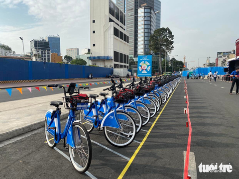 Đề xuất 7 khu vực đặt xe đạp công cộng tại công trường Quách Thị Trang và đường Lê Lợi - Ảnh 1. Đề xuất 7 khu vực đặt xe đạp công cộng tại công trường Quách Thị Trang và đường Lê Lợi - Ảnh 1.