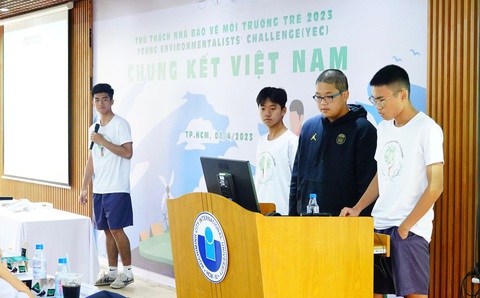 Học sinh Việt Nam tranh tài bảo vệ môi trường - Ảnh 1. Học sinh Việt Nam tranh tài bảo vệ môi trường - Ảnh 1.
